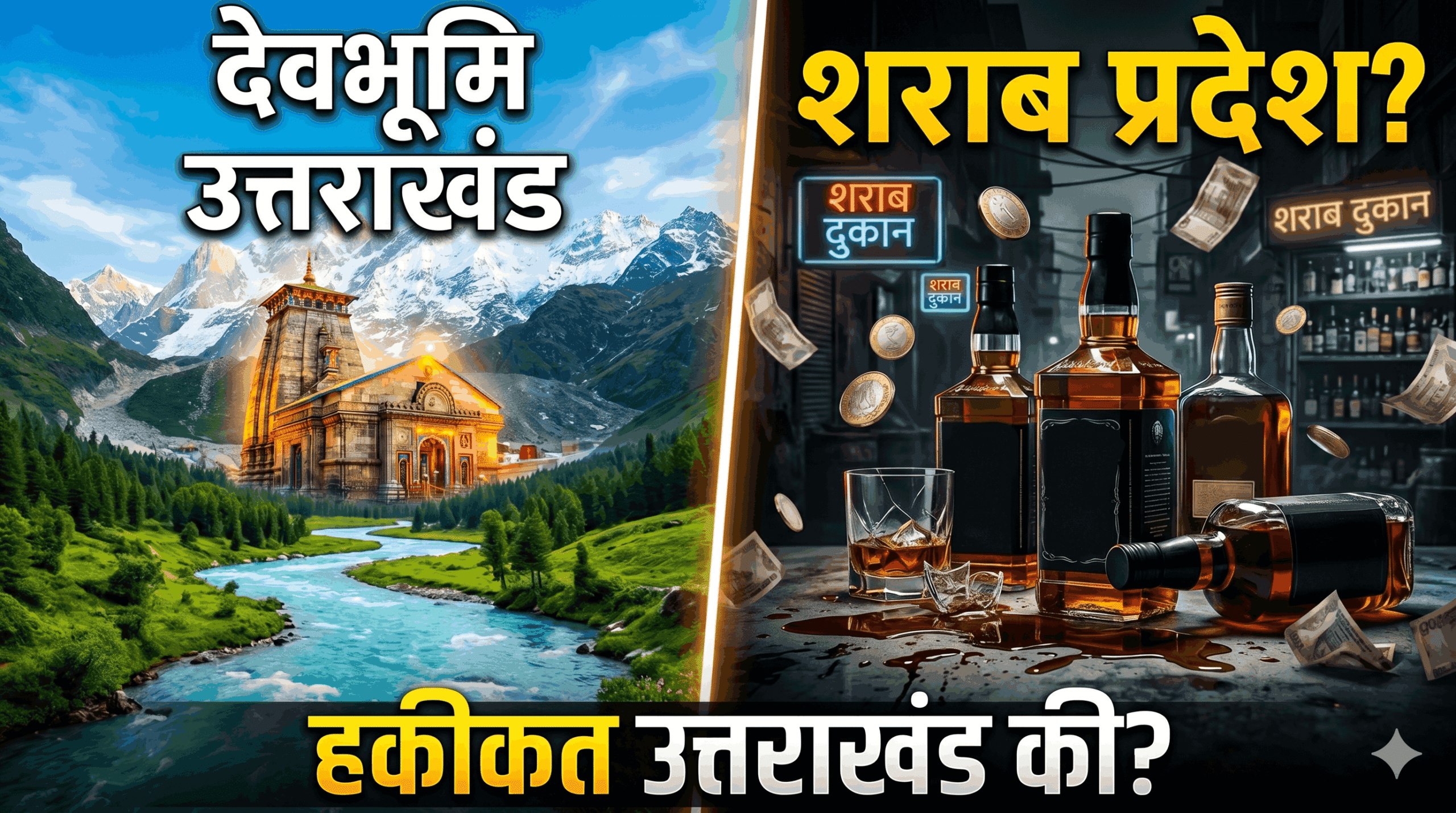 उत्तराखंड: ‘देवभूमि’ से ‘शराब-प्रदेश’ की ओर बढ़ता सफर और राजस्व की अंधी दौड़